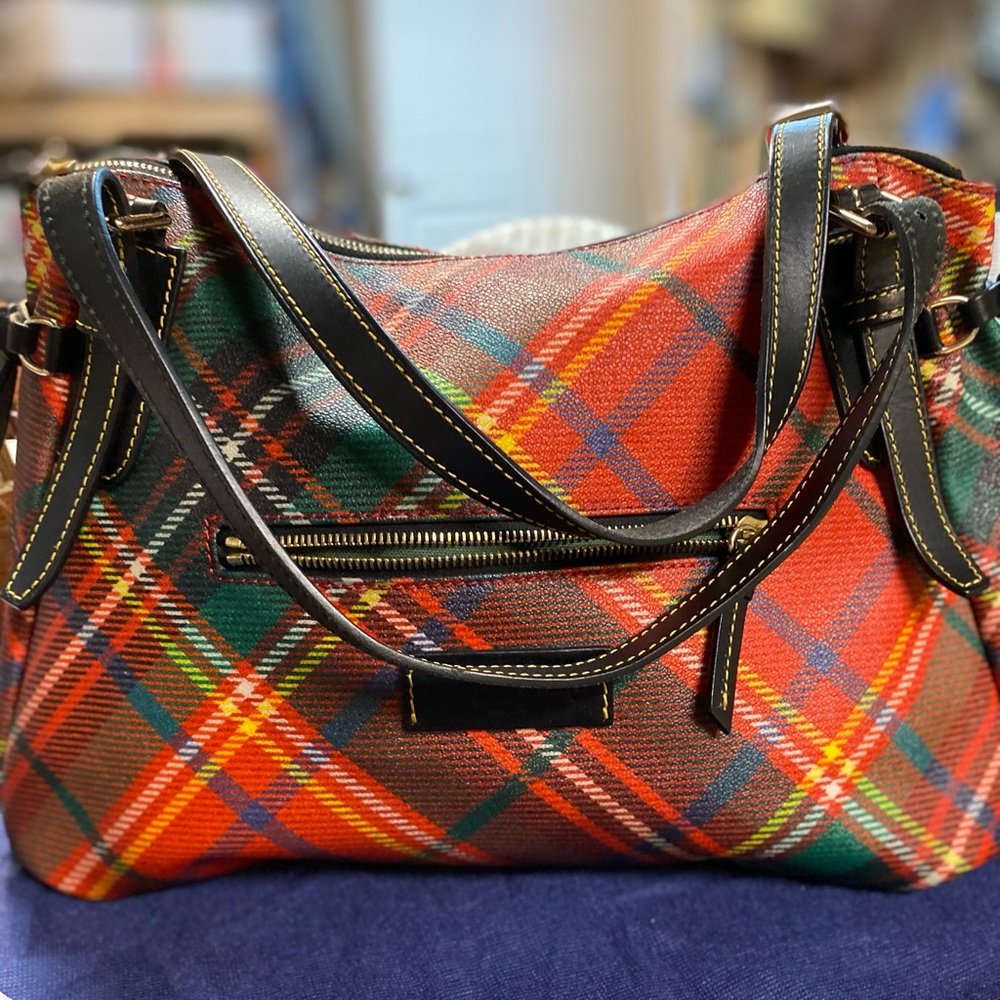 Fantastic Dooney Bourke Tartan Plaid Set